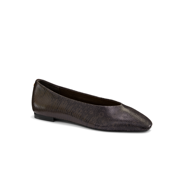 The Crane - Espresso Embossed Leather
