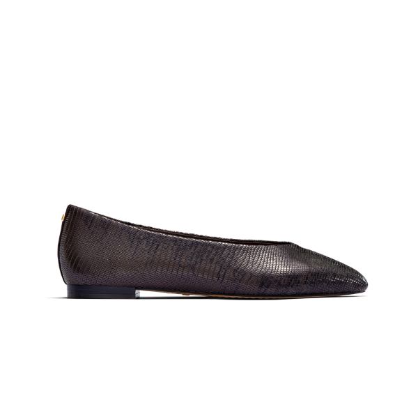The Crane - Espresso Embossed Leather