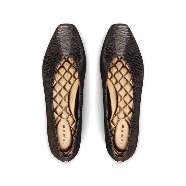 The Crane - Espresso Embossed Leather