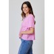Eyelet Flower Applique Top