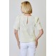 Eyelet Flower Applique Top