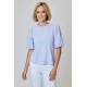 Eyelet Sleeve Tee