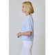 Eyelet Sleeve Tee