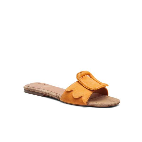 The Kiwi - Goldenrod Suede