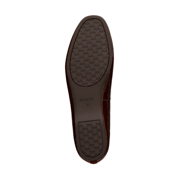 The Songbird - Mahogany Patent Leather