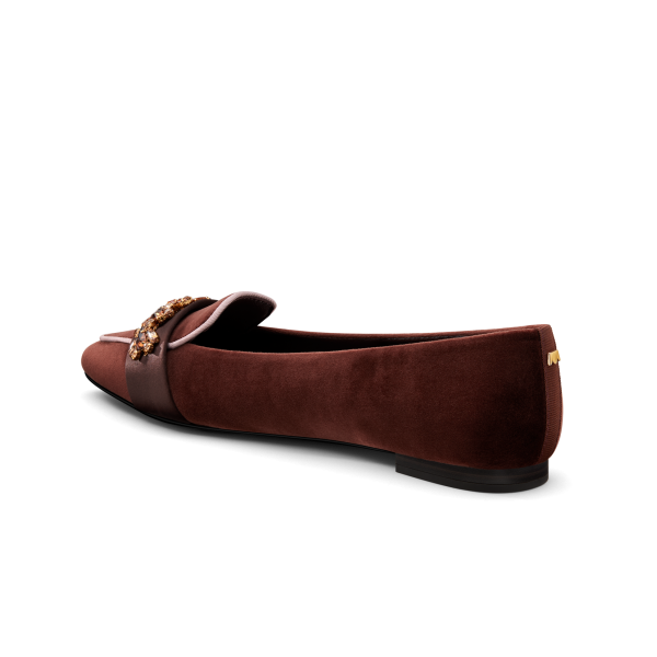 The Sparrow - Brandy Velvet Jewel