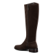 The Starling Tall Boot - Chocolate Suede