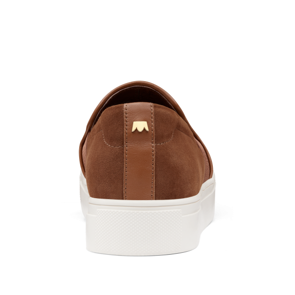 The Swift - Cognac Embossed Leather