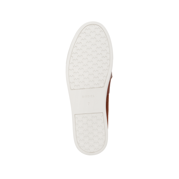 The Swift - Cognac Embossed Leather