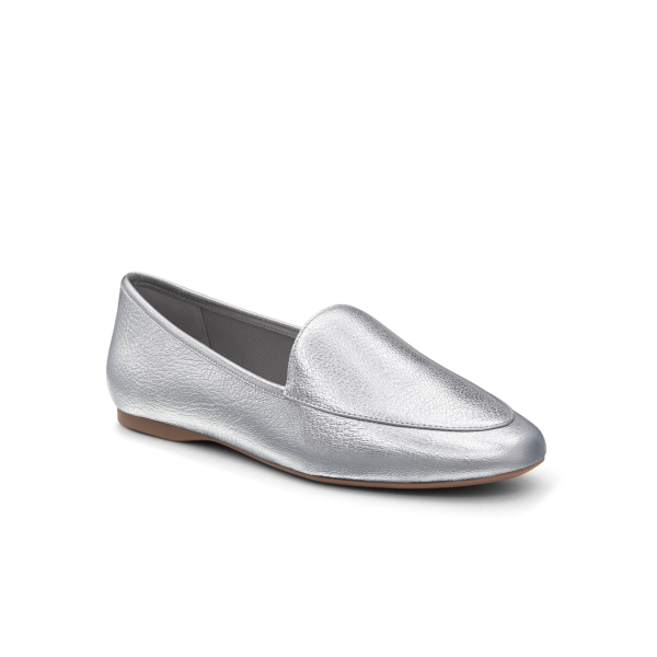 The Vesper - Silver Leather